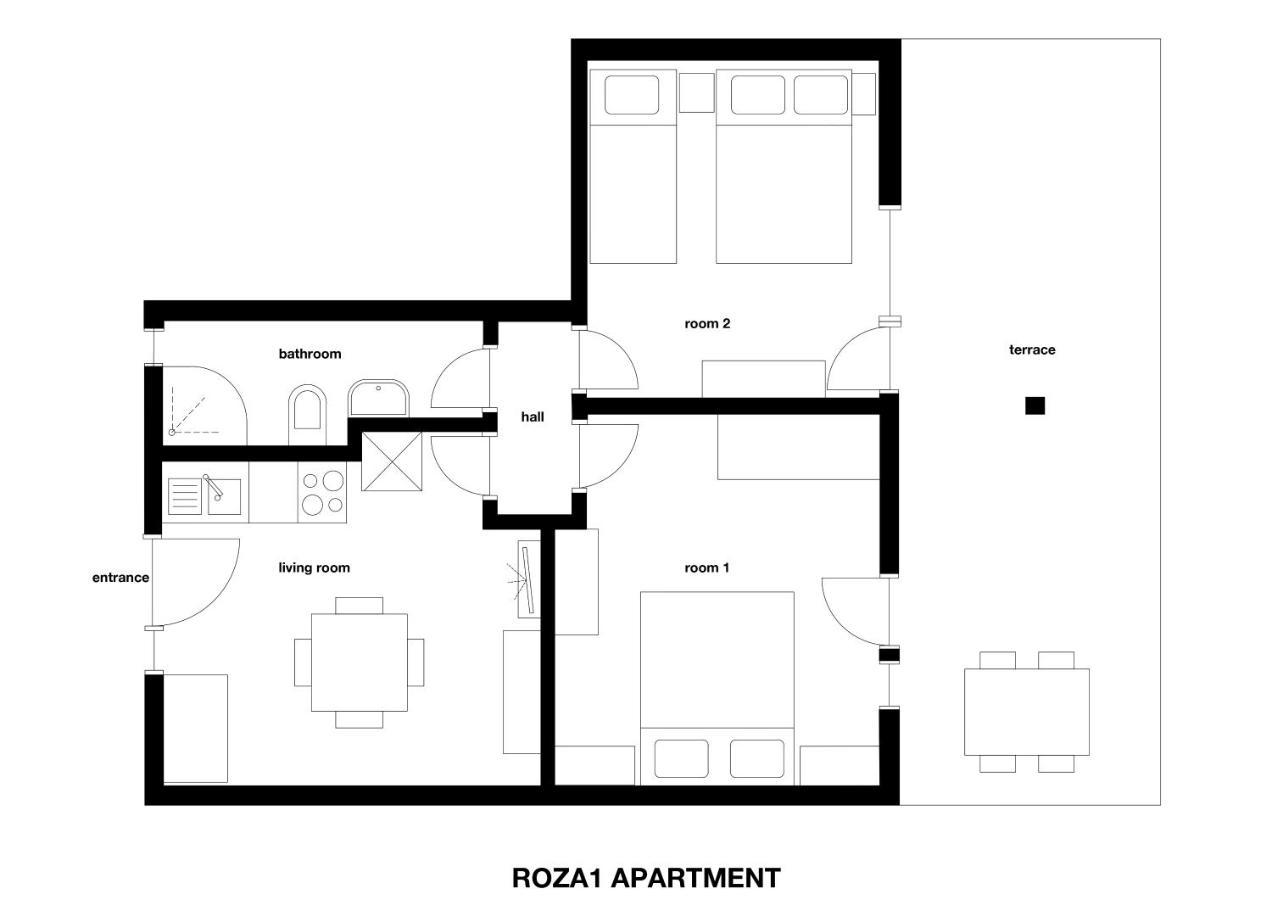 Apartments M&R Spadina 沃迪切 外观 照片
