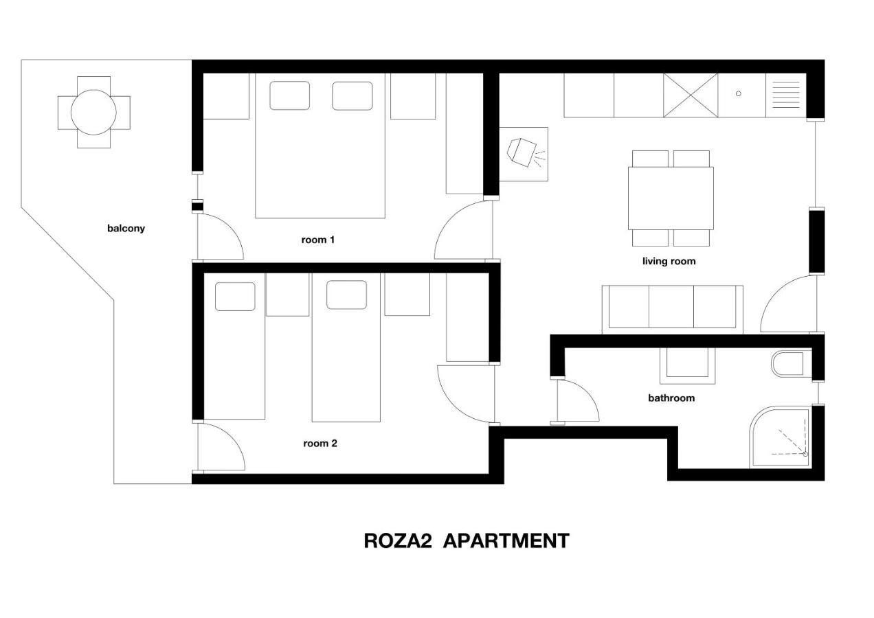 Apartments M&R Spadina 沃迪切 外观 照片